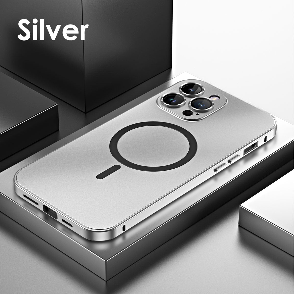 MagSafe Metallhülle mit Kameraschutz - iPhone