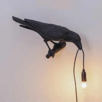 Moderne Lucky Bird Tischlampe – Kreatives Harz Tierdesign für Schlafzimmer und Wohnzimmer
