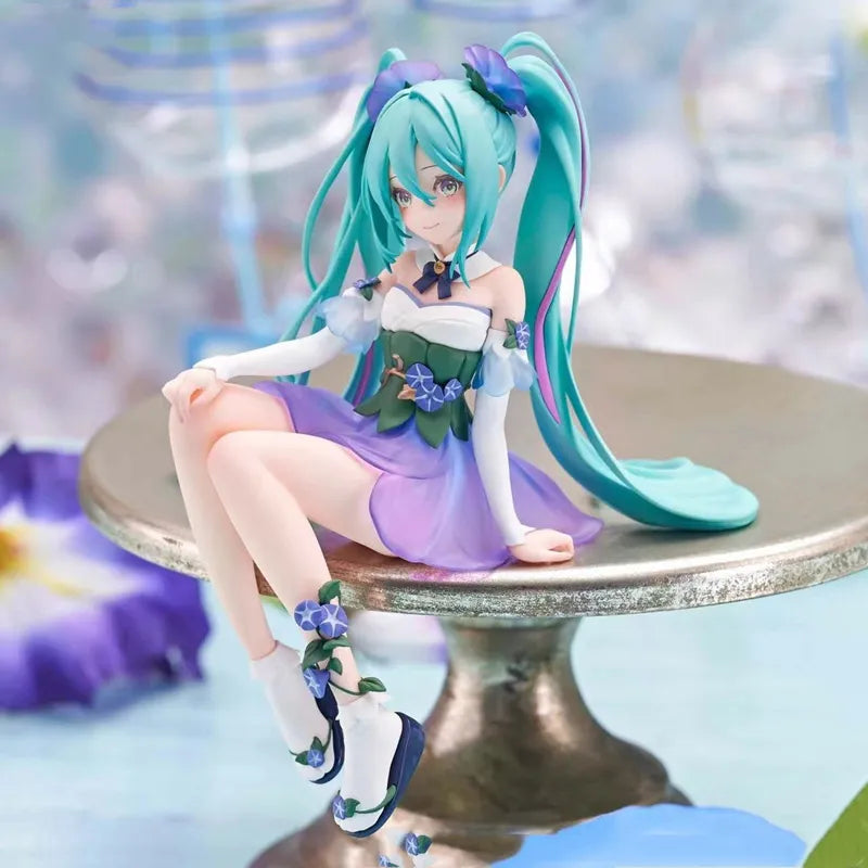 Neue Anime Miku Süß Kawaii Virtuelle Sängerin Miku Manga Statue Figuren PVC Actionfigur