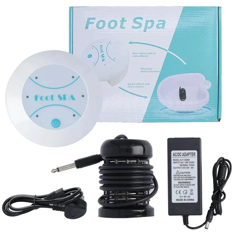 Mini Ionische Detox-Fußbadmaschine - Vibrations-Fußbad für Gesundheits- & Wellness-Therapie