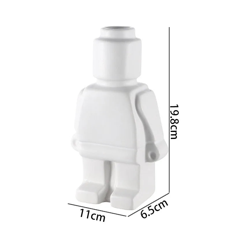 Keramische Roboter Vase