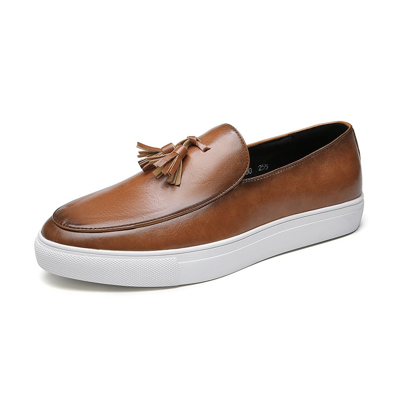 Lässige Sommerschuhe aus Leder für Herren