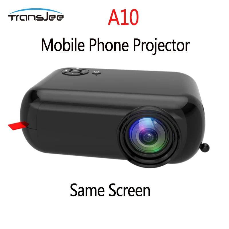 Sandsberg | A10 LED Mini 3D Projektor 4K 1080P Heimkino HDMI Smart TV