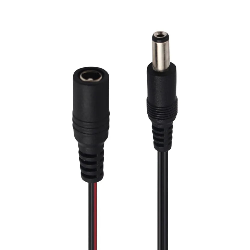 DC 12V Netzadapter Verlängerungskabel 5,5*2,1mm Stecker Buchse Stromkabel Verlängerung Draht 1M 2M 3M 5M 10M Kabel für CCTV Kamera Router