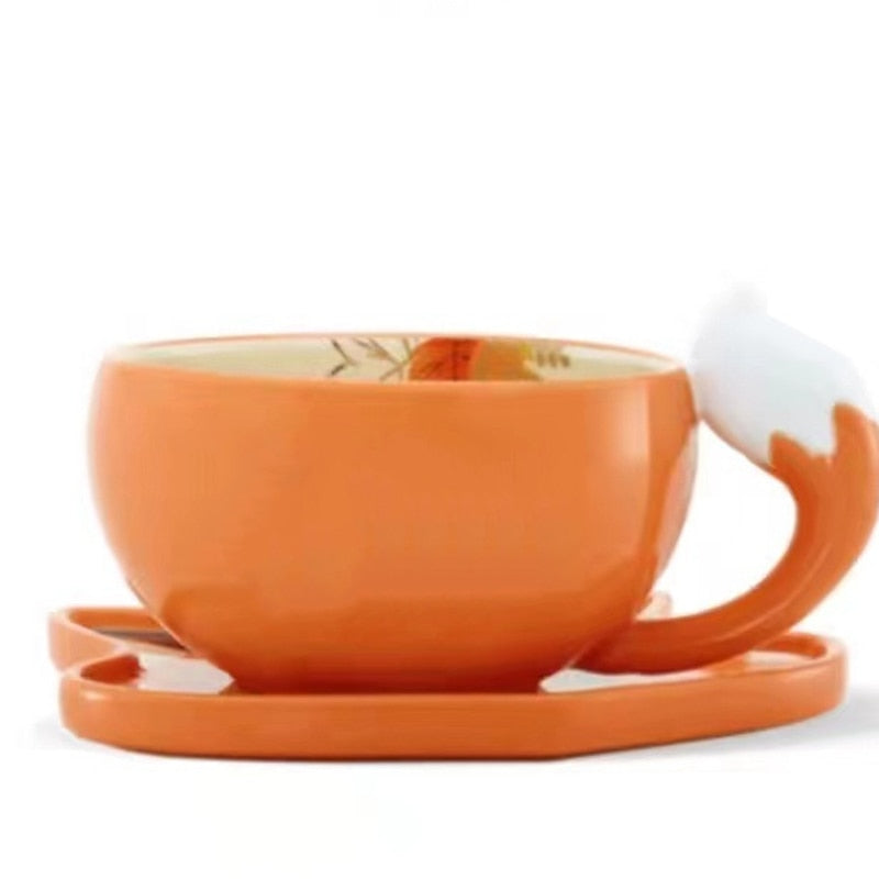 Herbst Kitsune Becher