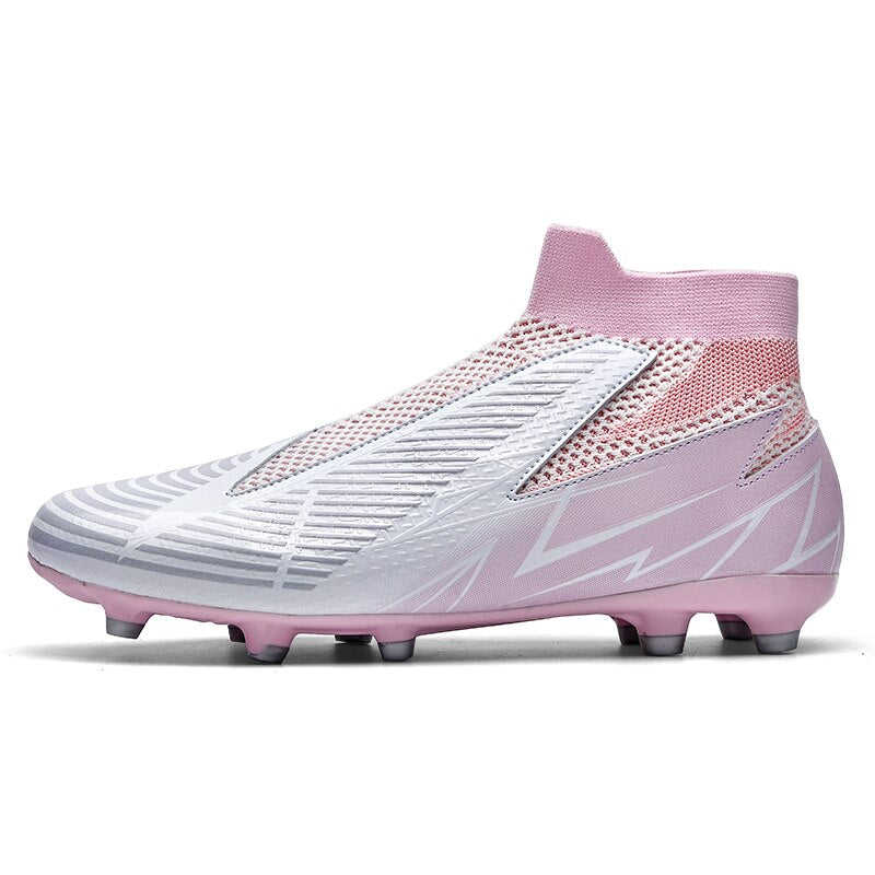 Fußballschuhe ohne Schnürsenkel Professionelle Fußballschuhe Herren Atmungsaktive Fußballschuhe Rutschfest Outdoor Training