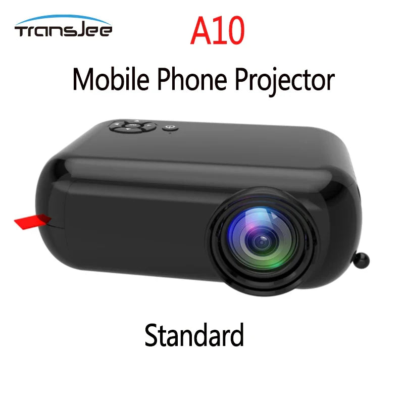 Sandsberg | A10 LED Mini 3D Projektor 4K 1080P Heimkino HDMI Smart TV