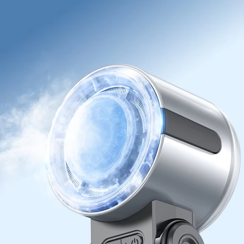 Sandsberg | Faltbarer Turbine Handheld Ventilator mit integriertem Kühlpack