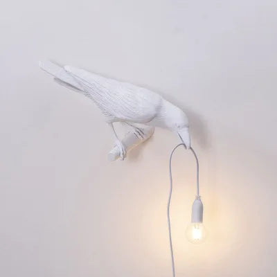Moderne Lucky Bird Tischlampe – Kreatives Harz Tierdesign für Schlafzimmer und Wohnzimmer