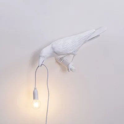 Moderne Lucky Bird Tischlampe – Kreatives Harz Tierdesign für Schlafzimmer und Wohnzimmer