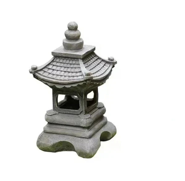 Japanische Gartenlaterne – Wetterfeste LED-Außenbeleuchtung für Zen-Gärten