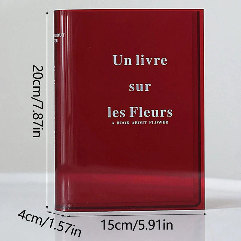 Klar Buchvase