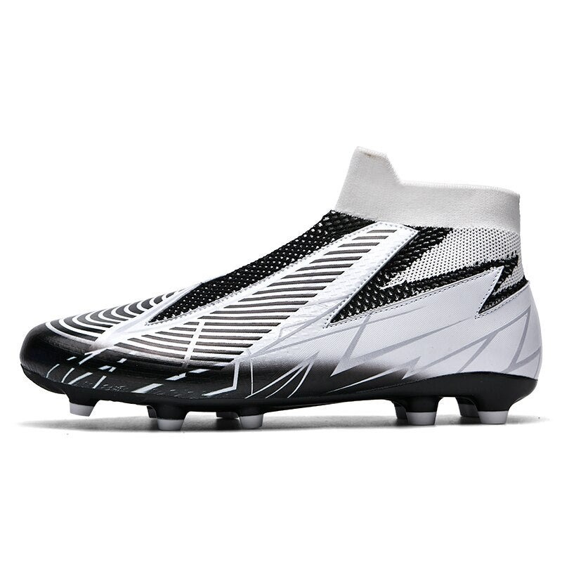 Fußballschuhe ohne Schnürsenkel Professionelle Fußballschuhe Herren Atmungsaktive Fußballschuhe Rutschfest Outdoor Training