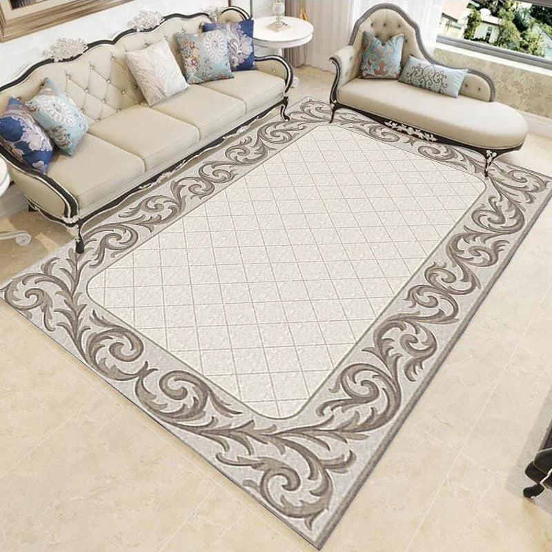 Nordic Schlafzimmer Dekor Teppiche rutschfest Waschbar Veranda Boden Matte Esszimmer Lounge Teppich Retro Ethnischen Stil Teppiche für Wohnzimmer