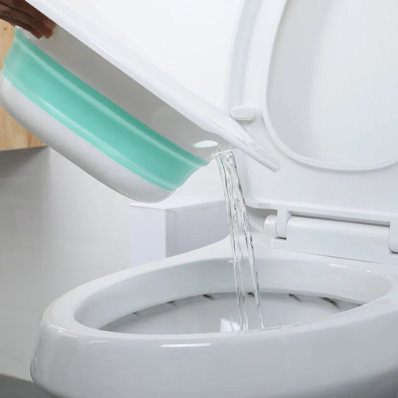 Toiletten-Hämorrhoiden-Sitzbad für Postpartums- und schwangere Frauen - Faltbar, hängend, großvolumige private Pflege-Lösung
