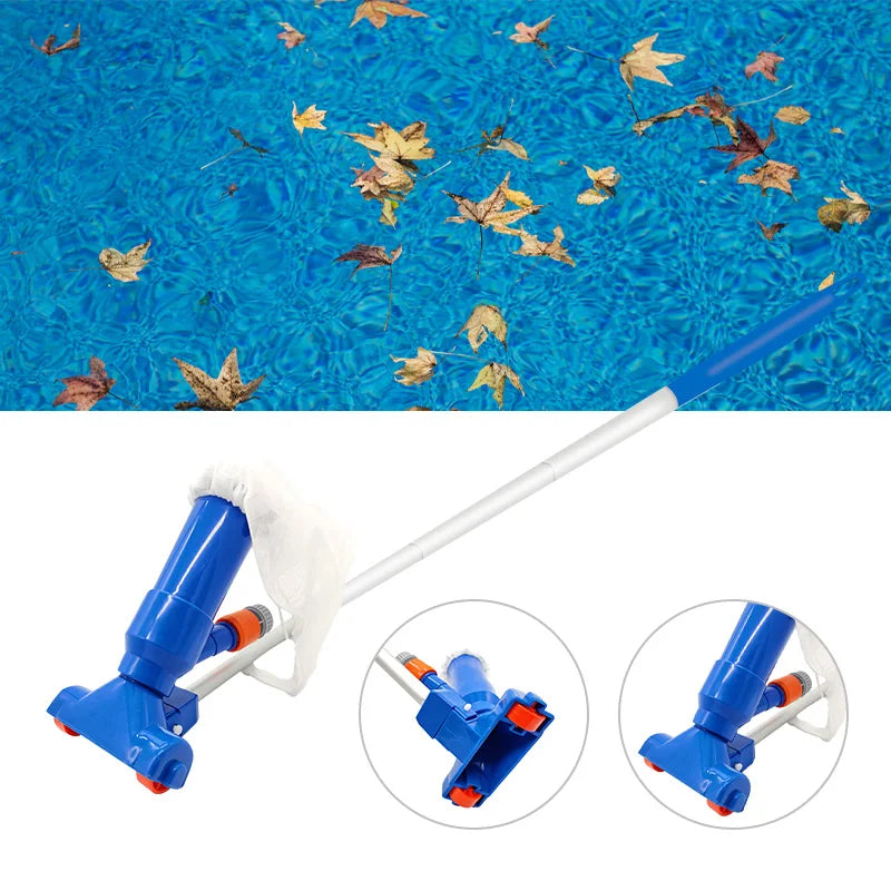 Pool-Saugerreinigungsset: Schwimmbad-Sauger-Set für saubere Böden - Enthält Skimmer und Filter, essentielles Poolreinigungswerkzeug