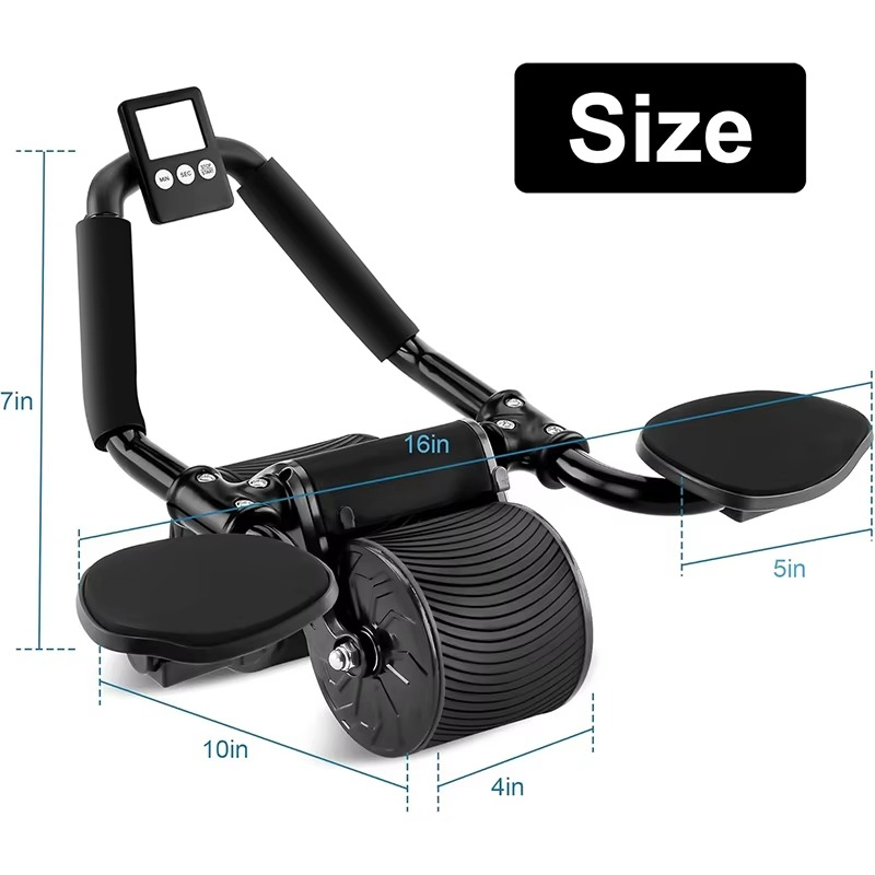 Sandsberg | Ultimatives Home Gym Ab Roller mit Auto-Rückstoß