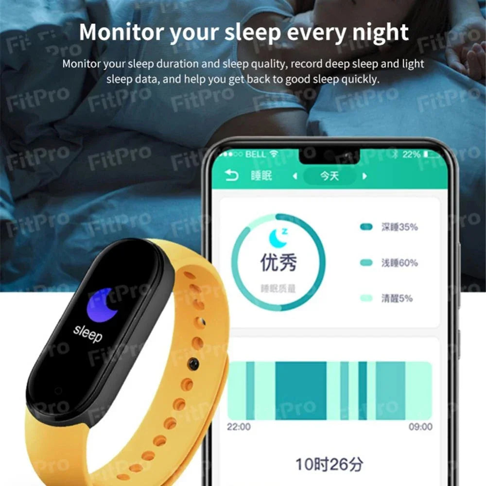 M7 Smart Watch Männer Frauen Smartband Herzfrequenz Smartwatch Fitness Tracker Blutdruck Sport Smart Bracelet für xiaomi iPhone
