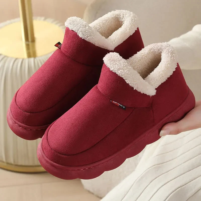 Winter Warme Dicke Pantoffeln | Komfortable Indoor Hausschuhe
