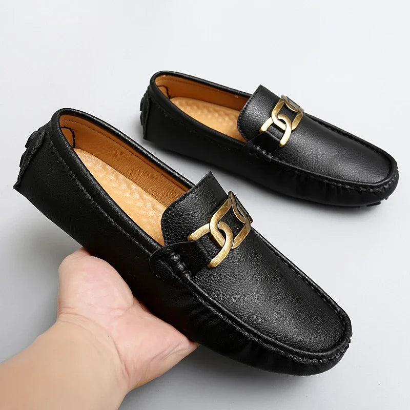 Herren Freizeit Schuhe Atmungsaktive Slipper Sneaker Flach Handgemacht Retro Freizeit Slipper