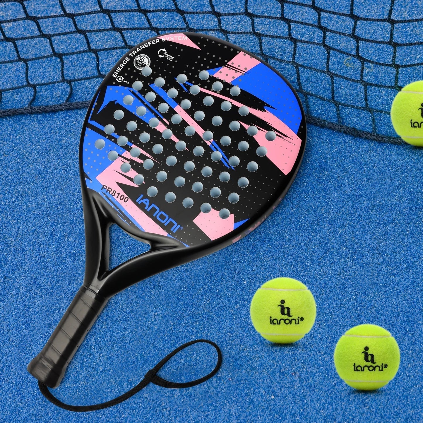 PadelProFlex Padelracket – Luxuriöser Carbon-Schläger für Unvergleichliche Leistungen