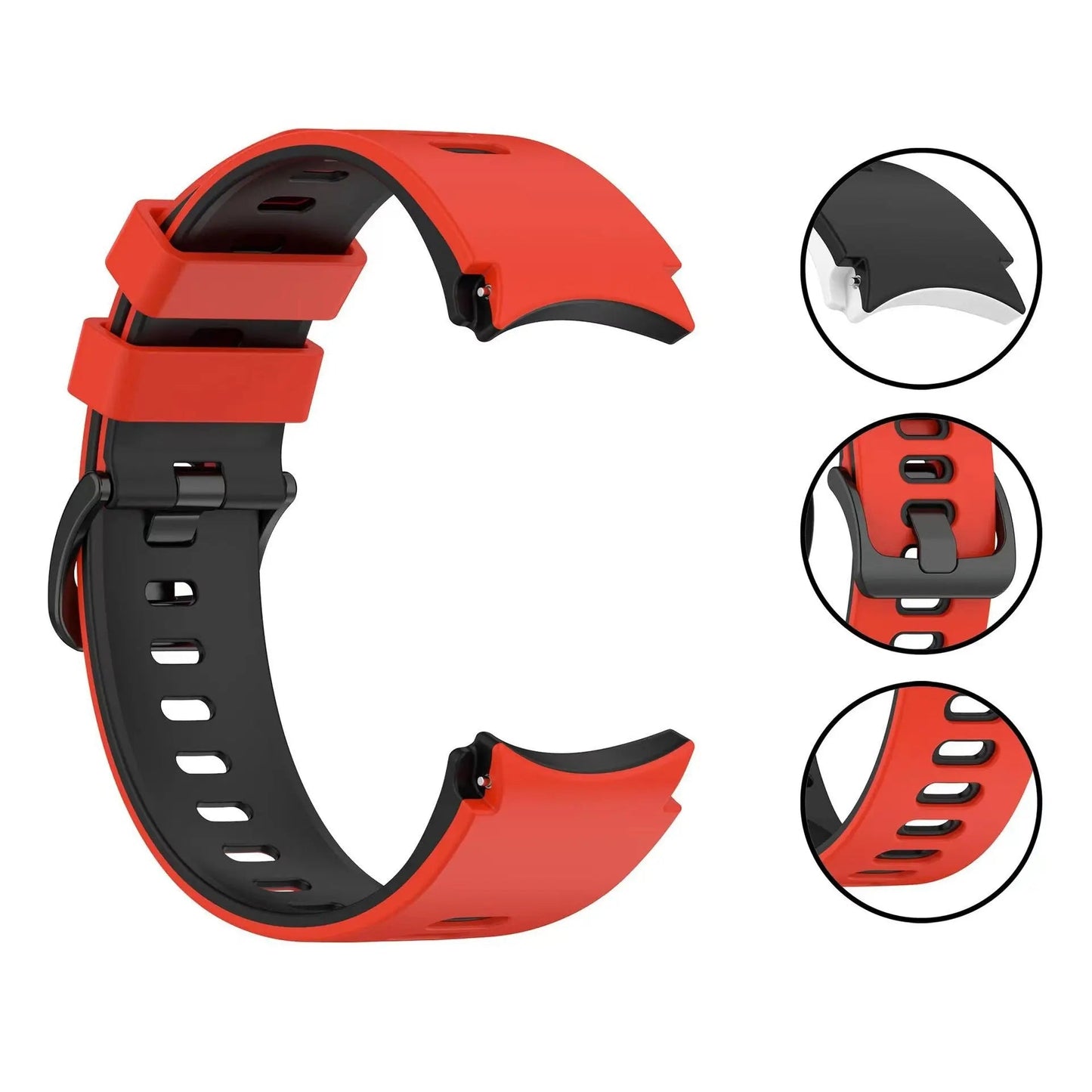 HydroFlex Pro wasserdichtes Silikon-Aktivarmband für Samsung Galaxy Watch 5 & 6