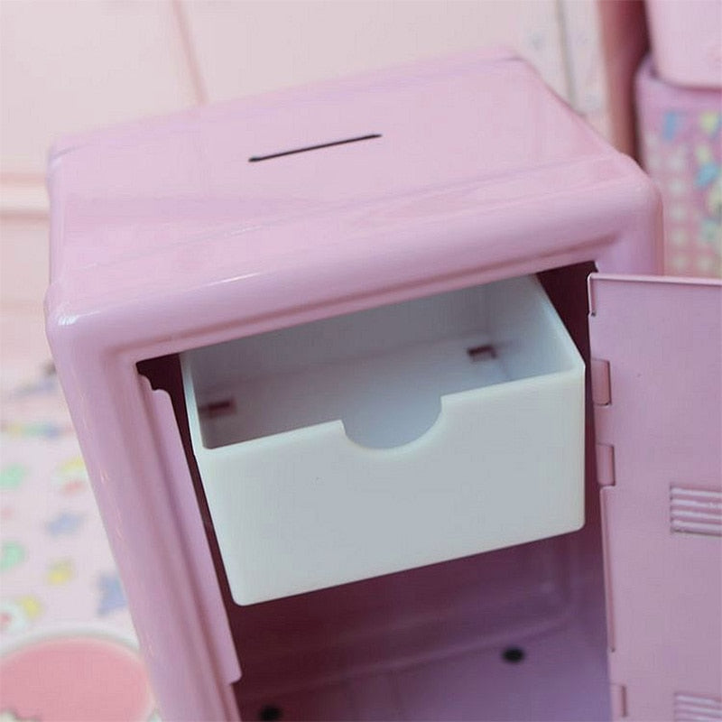 Kleine pinke Safe