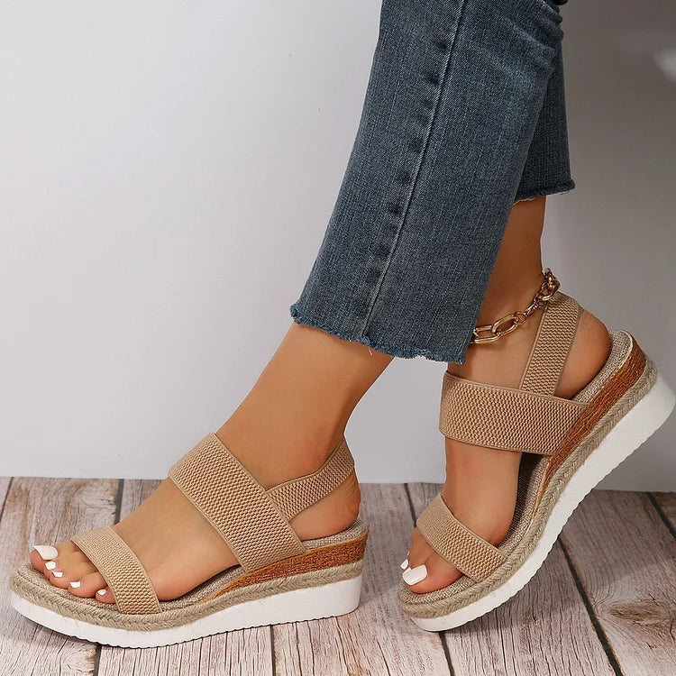 Frauen Casual Keil Sandale