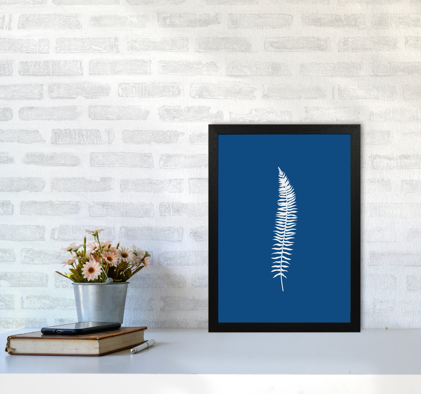 Sandsberg | Blaue Botanische I Kunstdruck