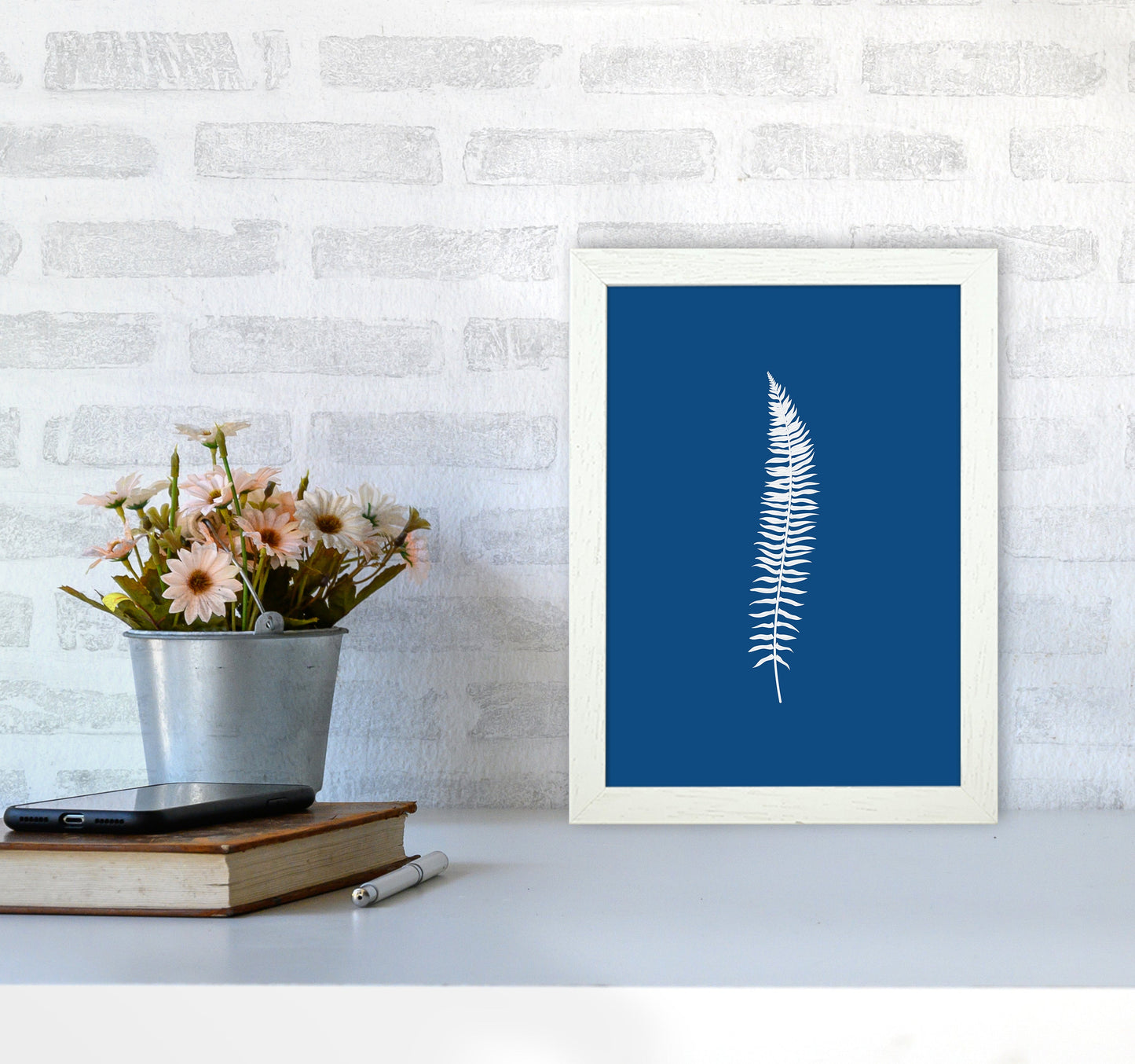 Sandsberg | Blaue Botanische I Kunstdruck