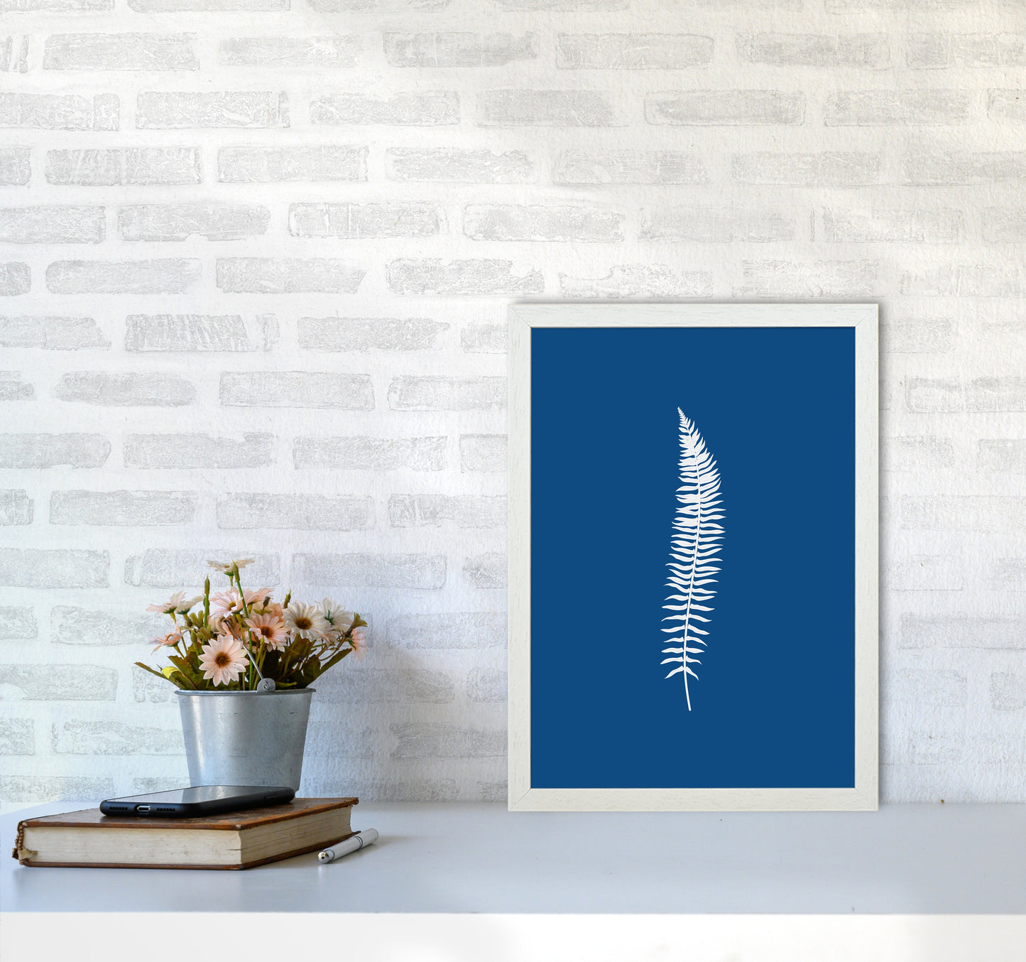 Sandsberg | Blaue Botanische I Kunstdruck