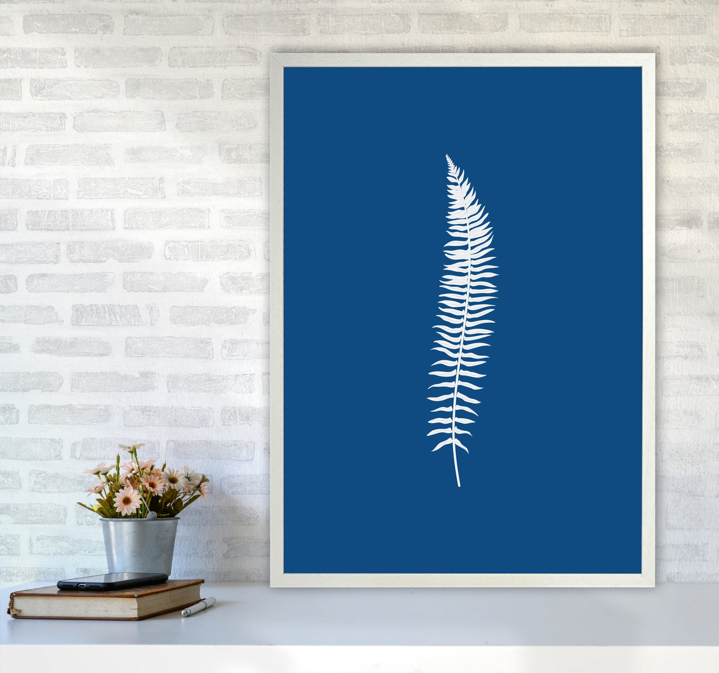 Sandsberg | Blaue Botanische I Kunstdruck