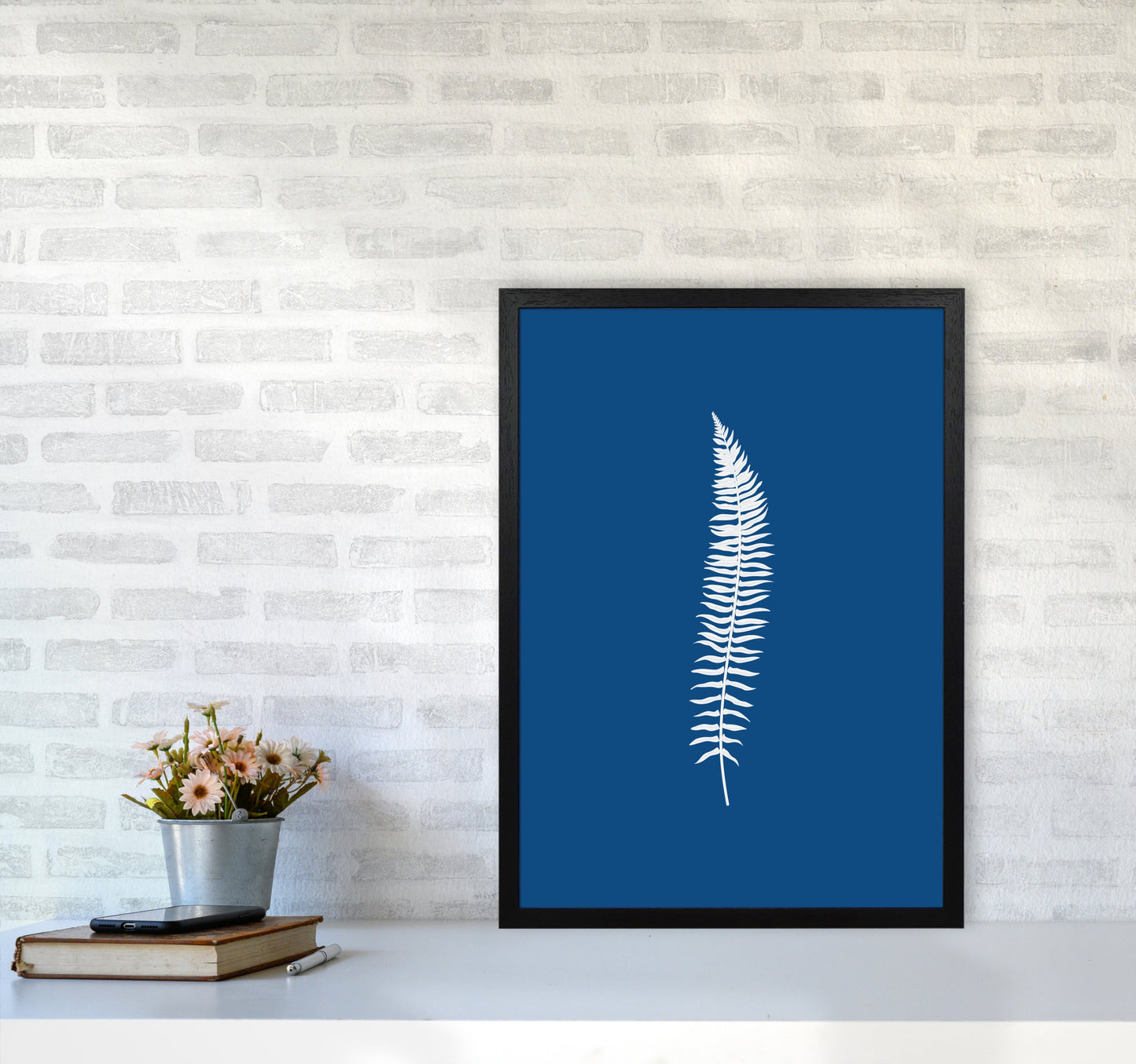 Sandsberg | Blaue Botanische I Kunstdruck