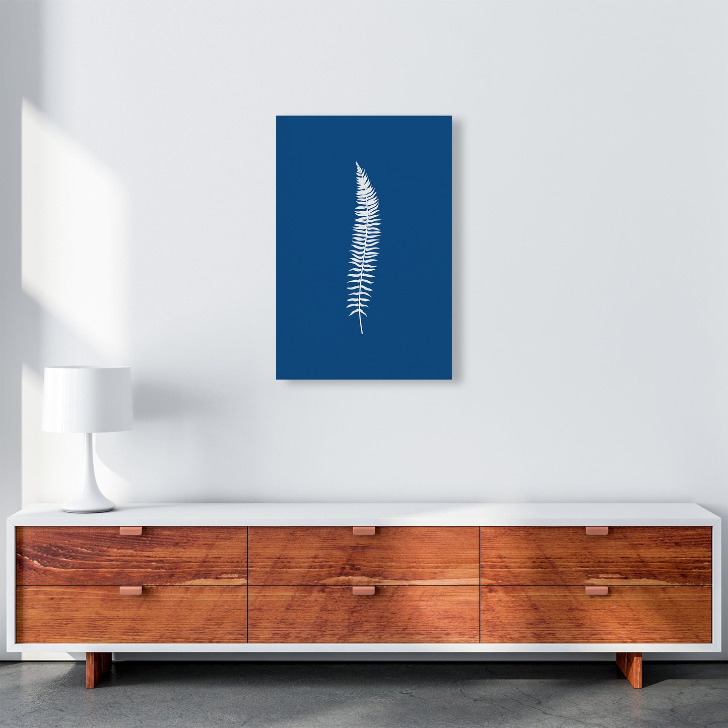 Sandsberg | Blaue Botanische I Kunstdruck
