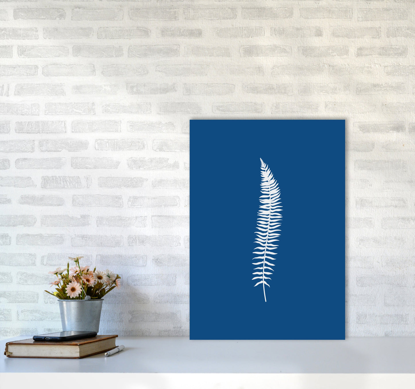 Sandsberg | Blaue Botanische I Kunstdruck