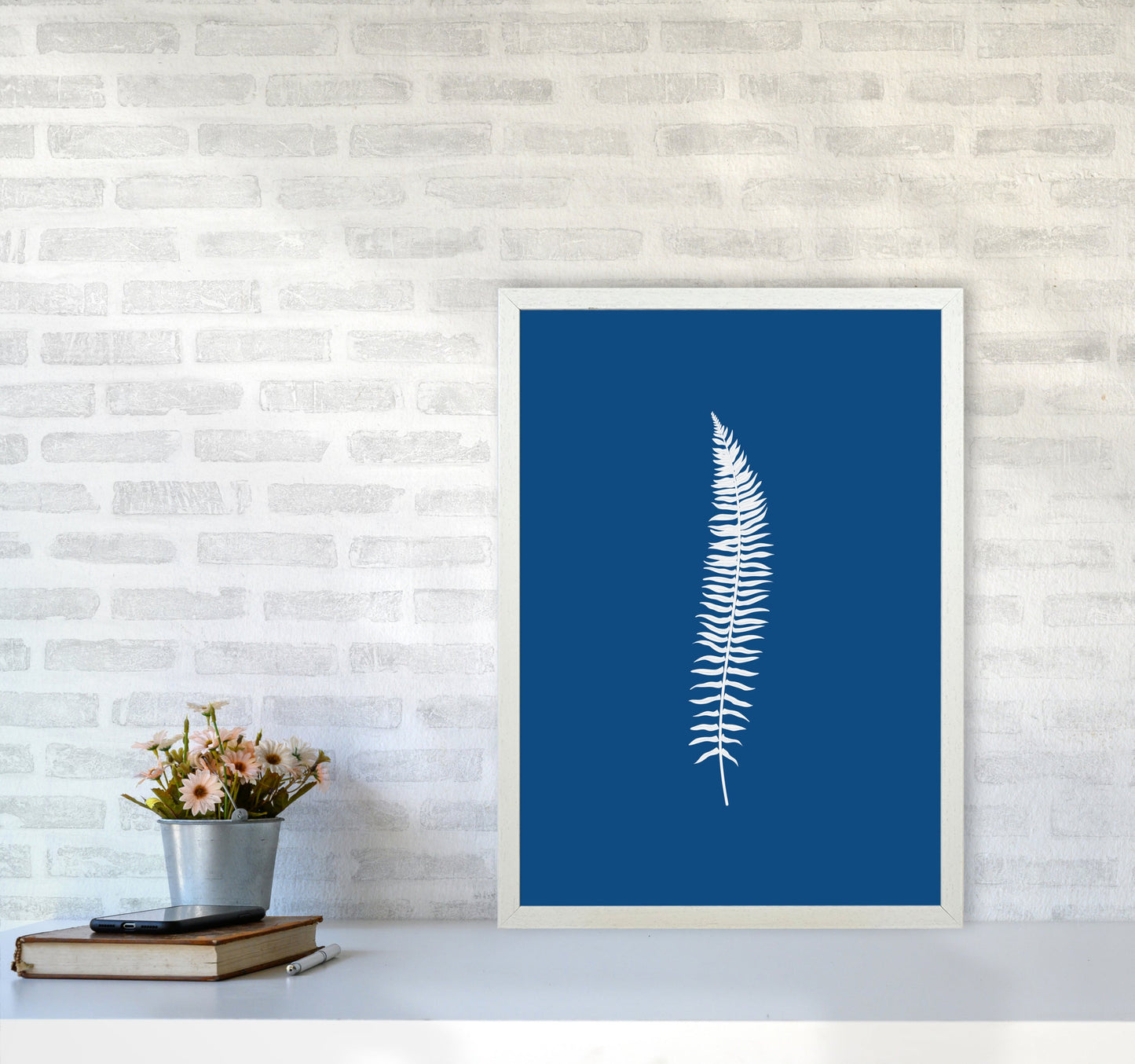 Sandsberg | Blaue Botanische I Kunstdruck