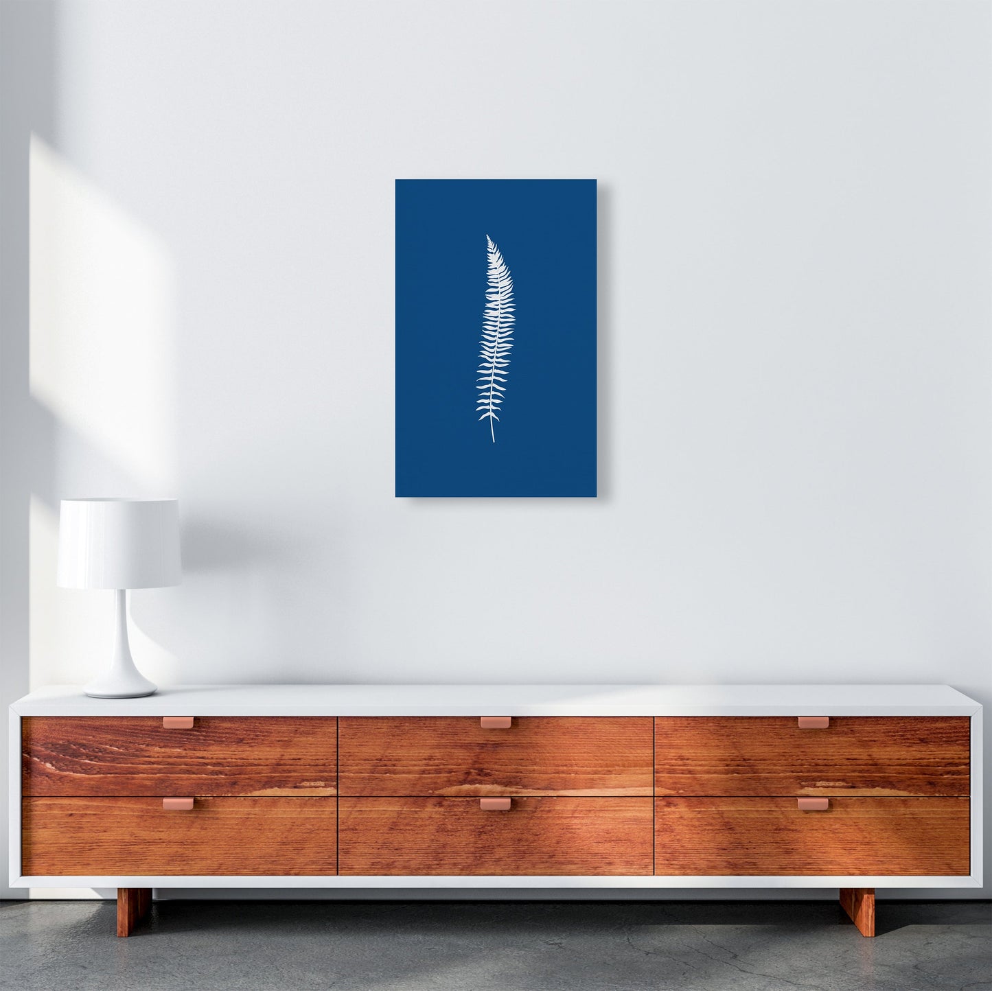 Sandsberg | Blaue Botanische I Kunstdruck