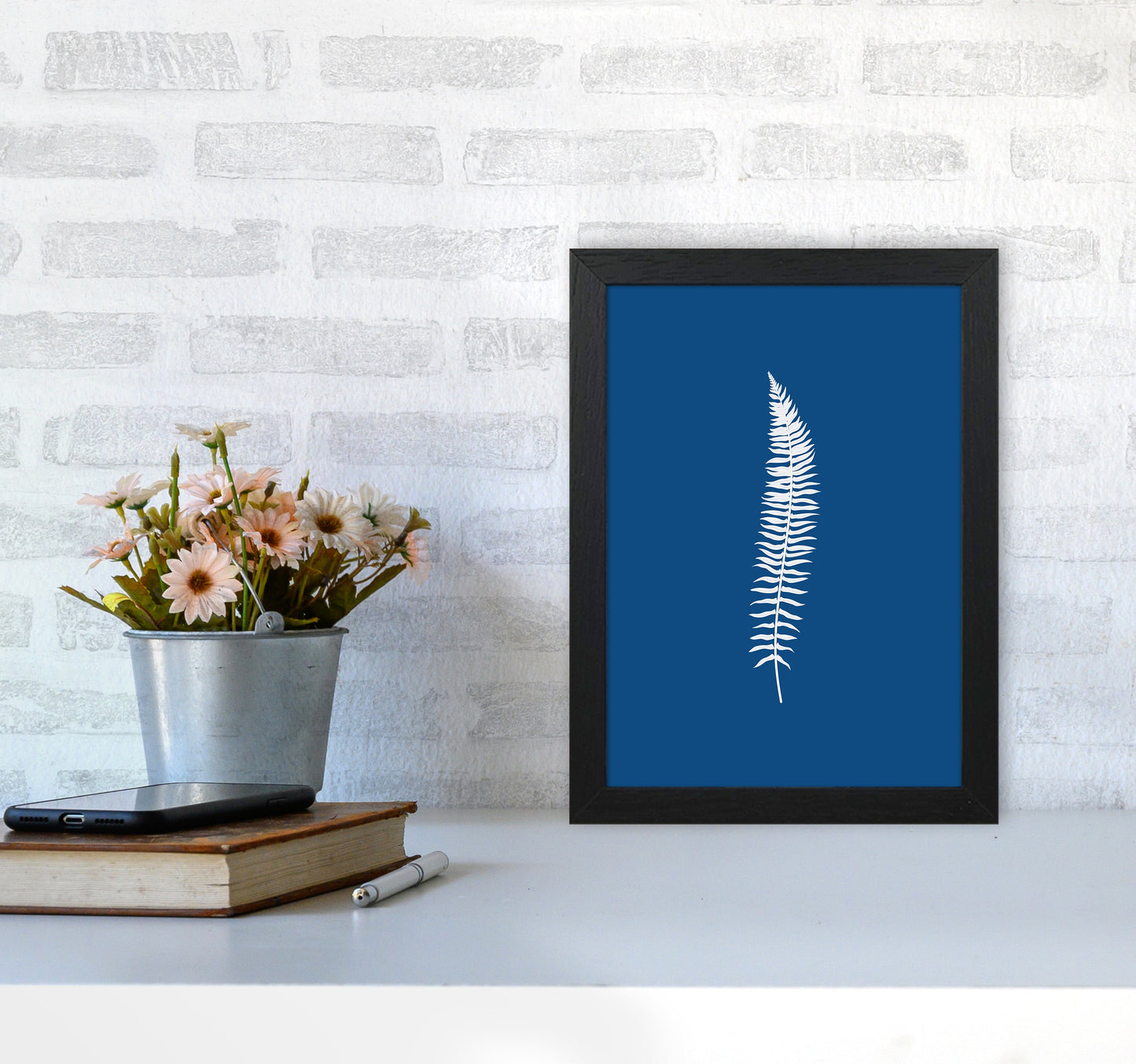 Sandsberg | Blaue Botanische I Kunstdruck
