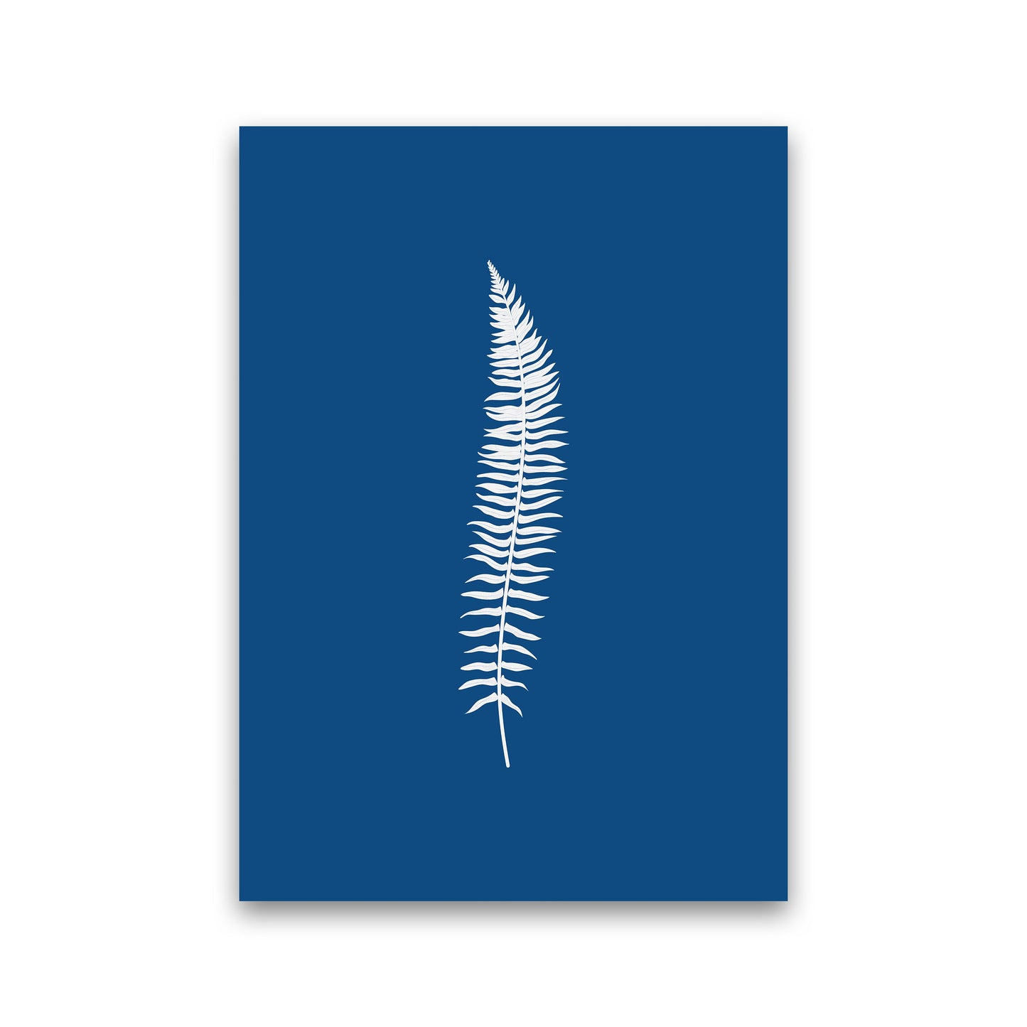 Sandsberg | Blaue Botanische I Kunstdruck