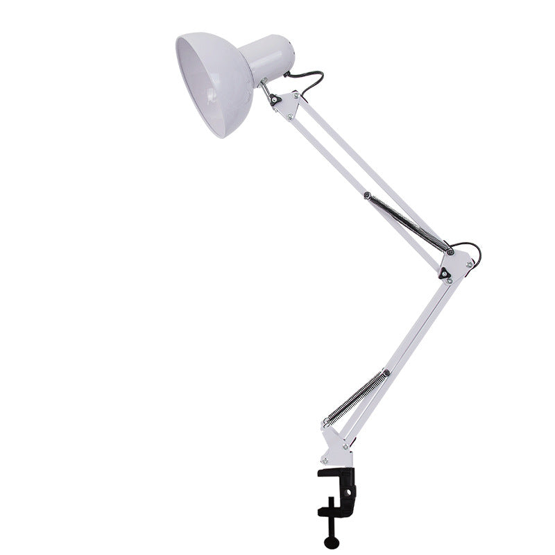 Moderne Minimalistische Ausziehbare Lange Arm Clip Eisen ABS 1-Lampe Tischlampe Für Schlafzimmer