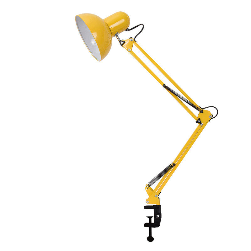 Moderne Minimalistische Ausziehbare Lange Arm Clip Eisen ABS 1-Lampe Tischlampe Für Schlafzimmer