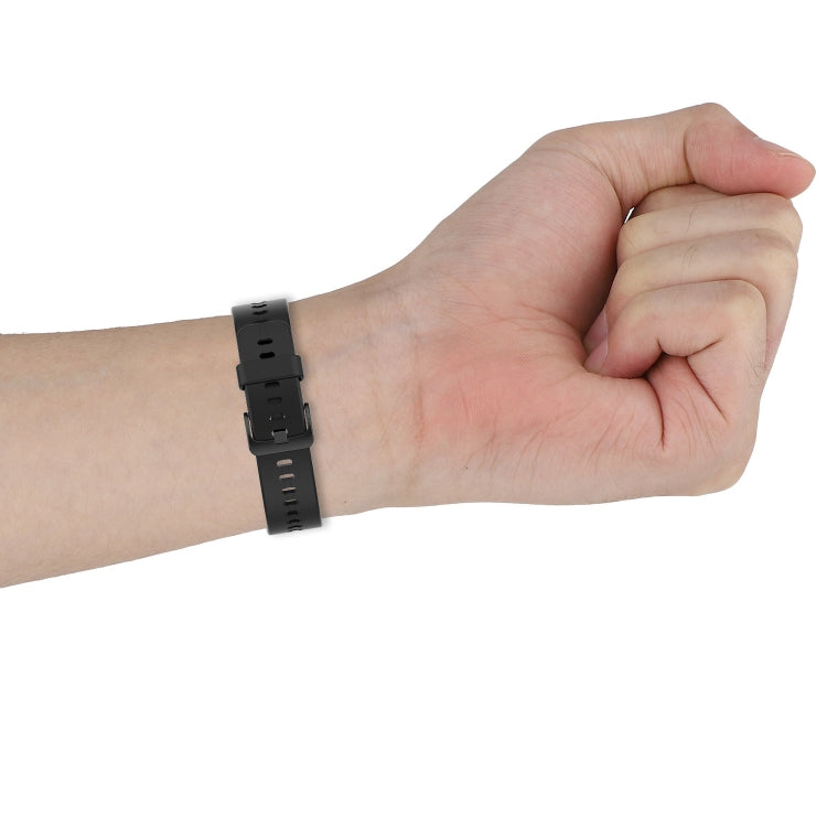 Sandsberg | Für Huawei Watch Fit mini Solides Silikon-Uhrenarmband (Grau)