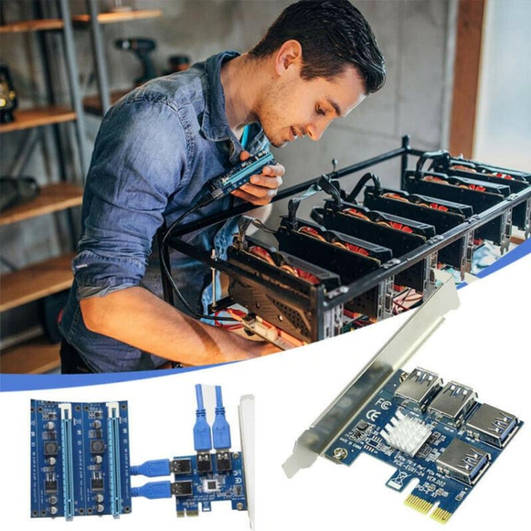 Sandsberg | PCI-e 4 Ports USB 3.0 Erweiterungskarte