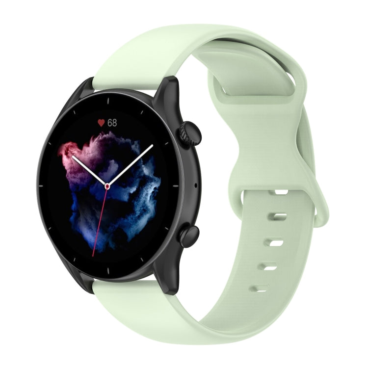 Sandsberg | Für Honor Watch GS 3 22mm Einfarbiges Silikon-Uhrenarmband (Grün)