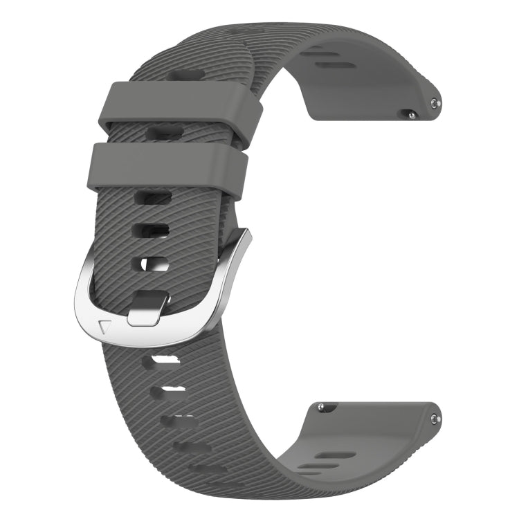 Sandsberg | Für Huawei Watch GT3 42mm 20mm Einfarbiger Weicher Silikon Watchband (Dunkelgrau)