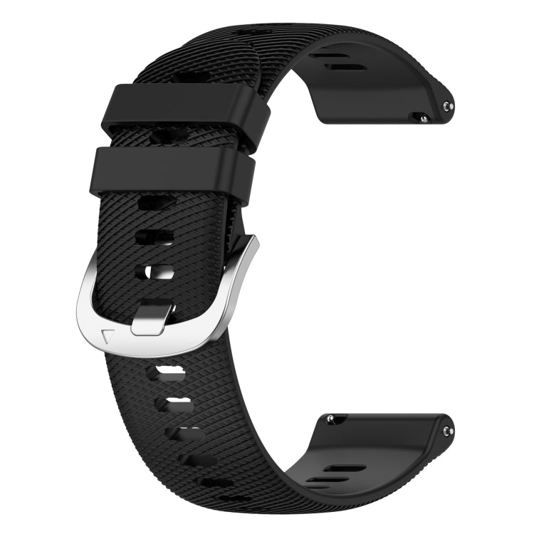 Sandsberg | Für Huawei Watch GT3 46mm 22mm Einfarbiger Weicher Silikon Uhrenarmband (Schwarz)