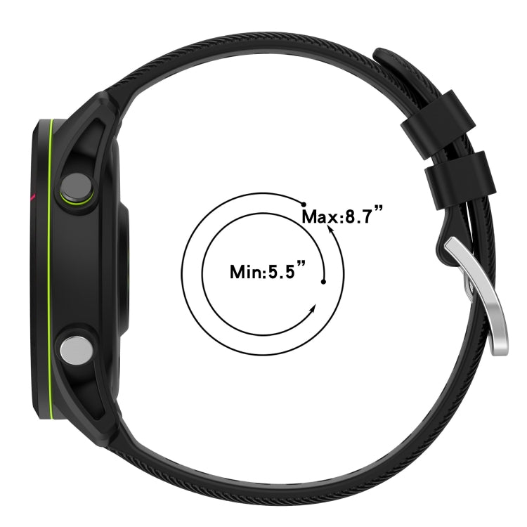 Sandsberg | Für Huawei GT2 46mm 22mm Einfarbiger Weicher Silikon Uhrenarmband(Blau)