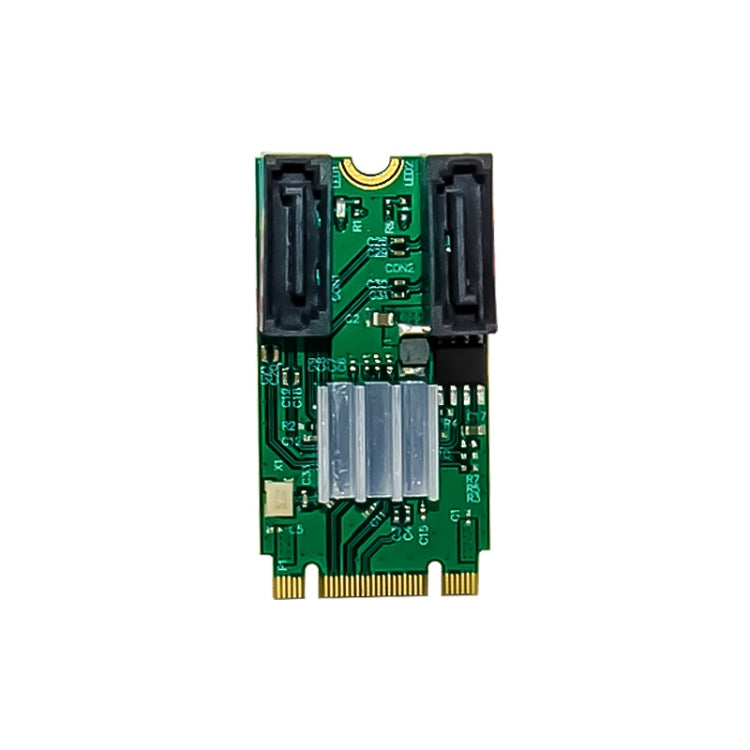 Sandsberg | ST551 6Gbps PCIe B+M Schlüssel zu 2 Port SATA 3.0 Karte M.2 zu dual SATA Adapter