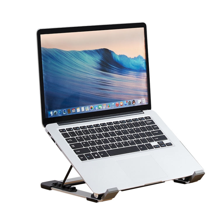 Sandsberg | P3 Verstellbarer Aluminium Faltbarer Tragbarer Laptop Notebook Ventilator Ständer Halterung