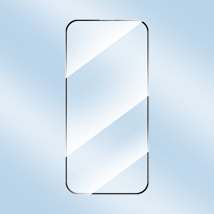 Für iPhone 15 Plus 2 Stück ENKAY Vollkleber Hoch Aluminium-Silizium Gehärtetes Glas Folie